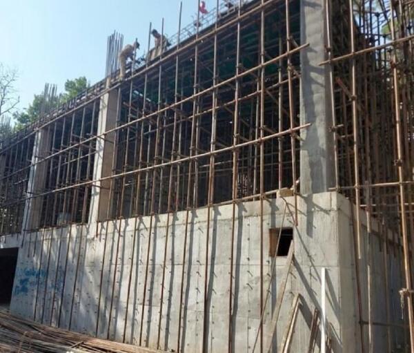 عکس داربست فلزی ساختمان