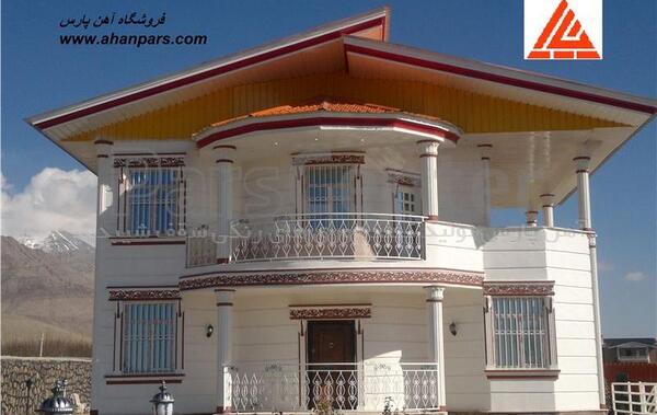 عکس نمای شیروانی ساختمان