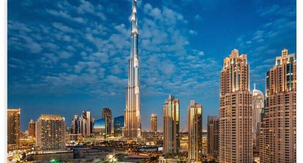 عکس برج دوقلو دبی