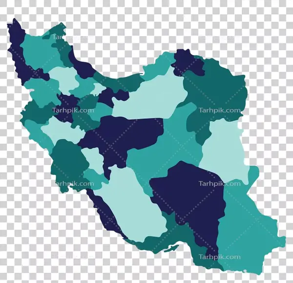 عکسی زیبا از نقشه ایران