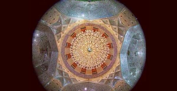 عکسی از گنبد امام حسین ع
