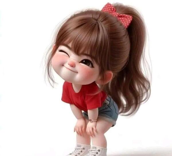 زیباترین مدل های عکس پروفایل عروسکی دخترانه کیوت و جذاب