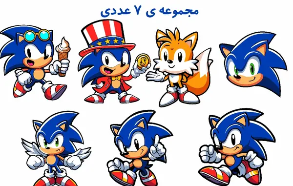 عکس همه ی شخصیت های سونیک