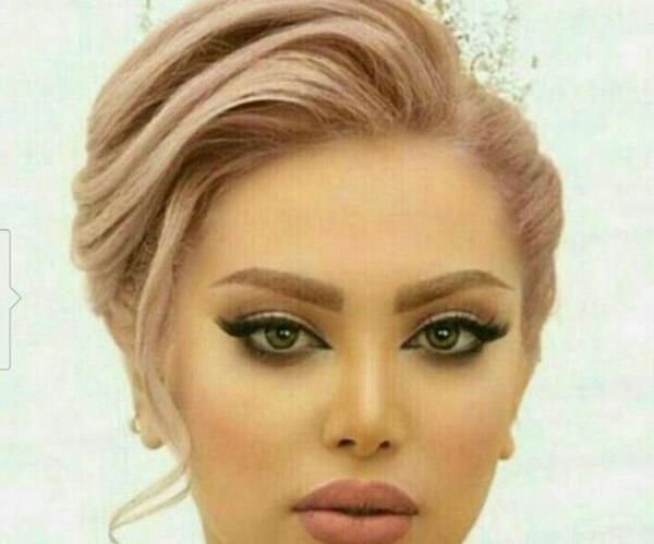 عکس رنگ مو نخودی