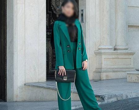 عکس لباس رنگ کله غازی