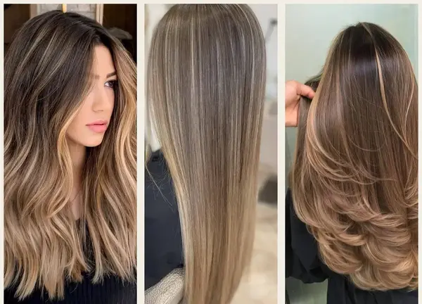 عکس رنگ موی خاکی