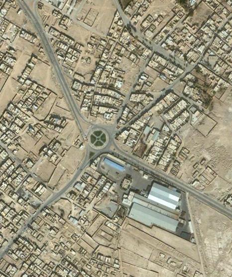 عکس نقشه هوایی نیر یزد