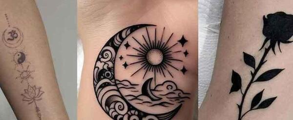 عکس تاتو روی مچ دست زنانه