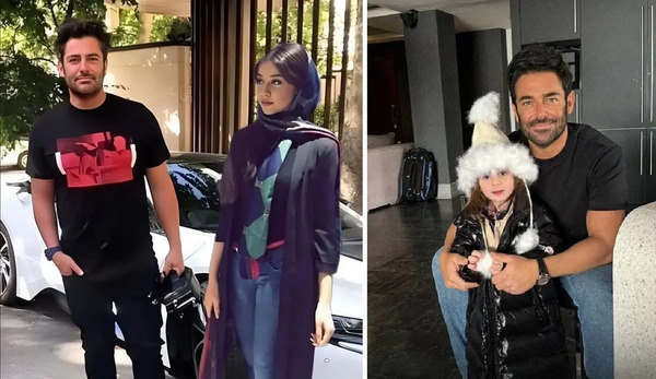 عکس همسر و فرزند محمدرضا گلزار