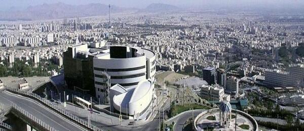عکس هوایی از دانشگاه تهران