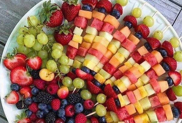 عکس ایده دیزاین میوه تولد