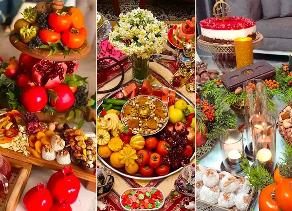 عکس ایده برای دیزاین شب یلدا