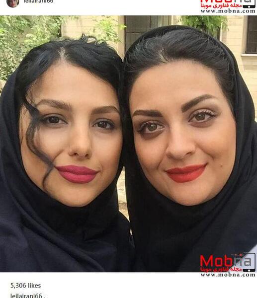 عکس دختر شبیه به هم ایرانی