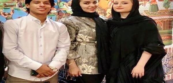 عکس از مهدی قائدی و همسرش
