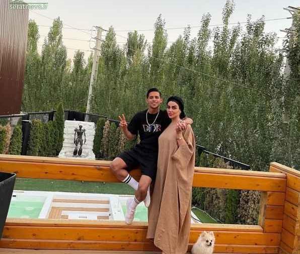 عکس های جدید همسر مهدی قائدی