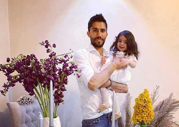 عکس مهدی قائدی با سید حسین حسینی