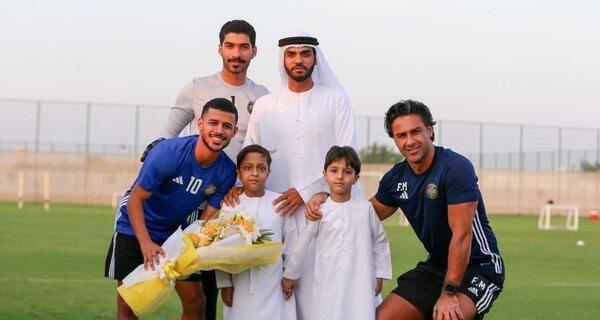 عکس مهدی قائدی در الاتحاد کلبا