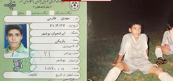 عکس مهدی طارمی برای صفحه گوشی