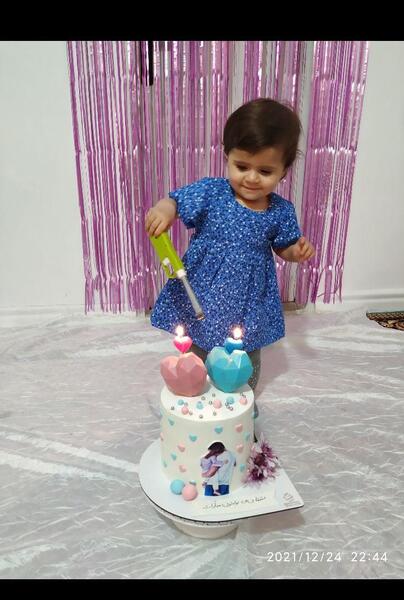 ایده عکس تولد بچه یک ساله