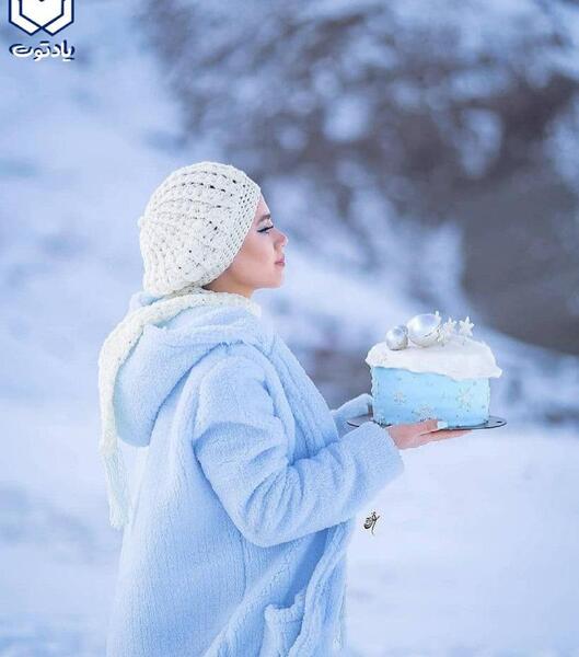 عکس ایده عکاسی تولد زمستان