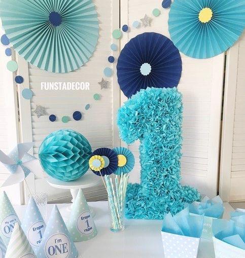 ایده عکس تولد پسر بچه در خانه