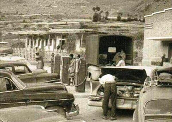 عکس های قدیم جاده چالوس