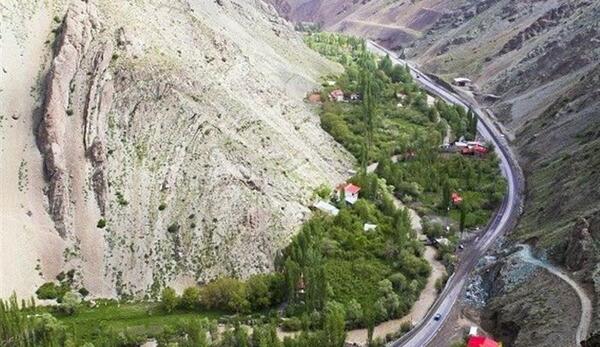 عکس های قدیم جاده چالوس