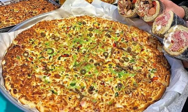 عکس پیتزا ژاپنی