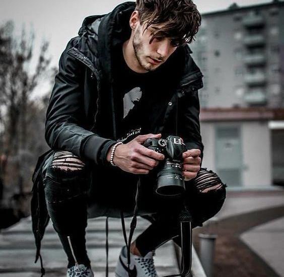 ژست عکس پروفایل اینستاگرام پسرانه