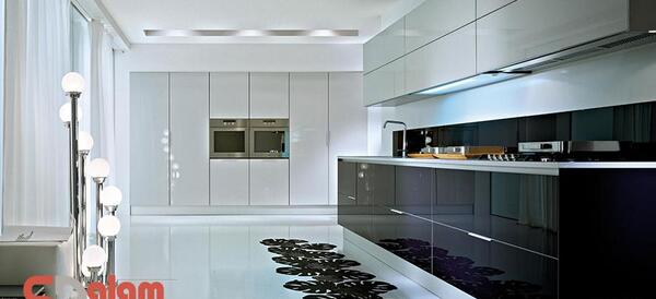 عکس کابینت آشپزخانه ام دی اف جدید