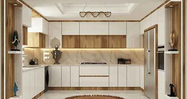 عکس کابینت آشپزخانه ام دی اف جدید