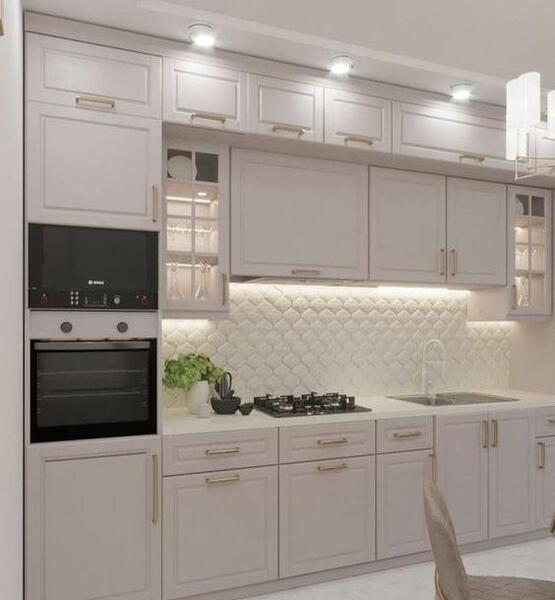 عکس کابینت آشپزخانه ام دی اف جدید