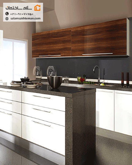 عکس کابینت آشپزخانه ام دی اف