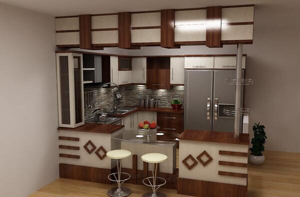 عکس کابینت آشپزخانه ام دی اف