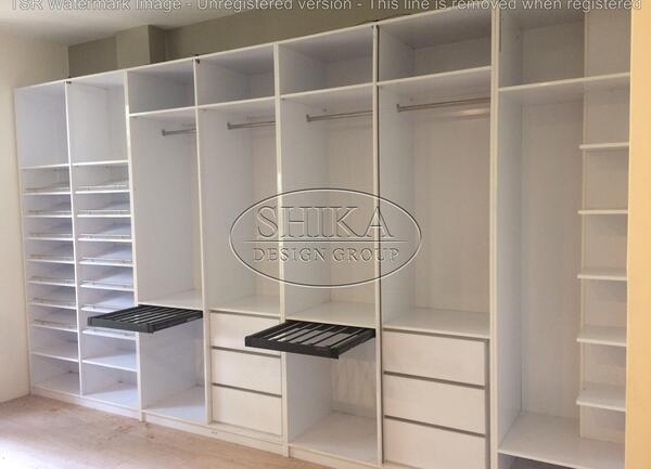 عکس طبقه بندی داخل کمد دیواری