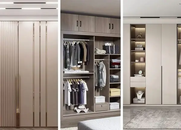 عکس کمد دیواری برای رختخواب