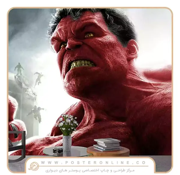 عکس کاغذ دیواری هالک