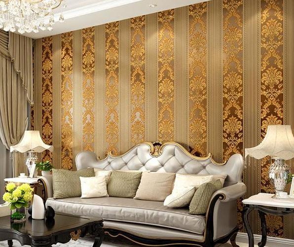 عکس مدل کاغذ دیواری پذیرایی