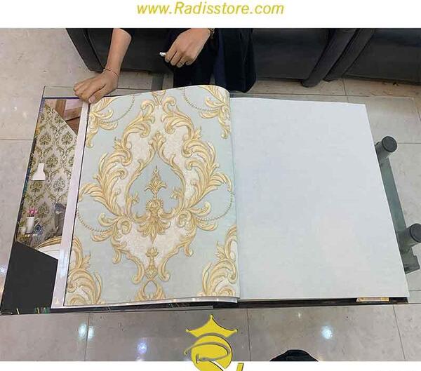 عکس مدل کاغذ دیواری پذیرایی