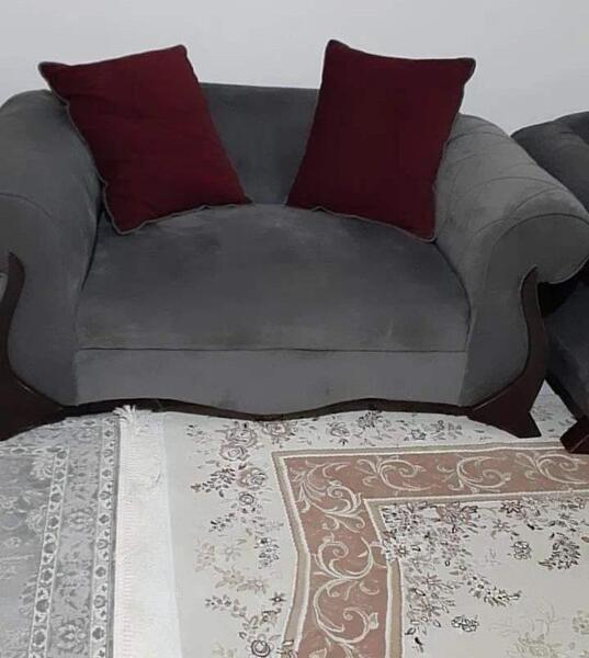 عکس مبل طوسی زرشکی