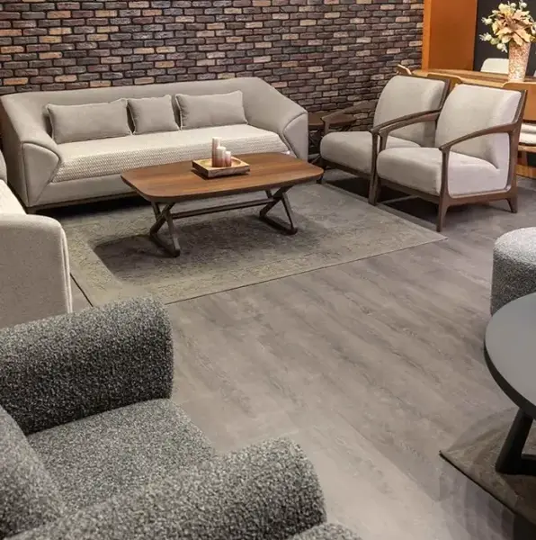 عکس مبل راحتی خاکستری