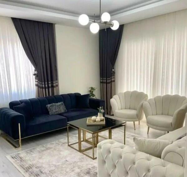 عکس مبل راحتی خاکستری