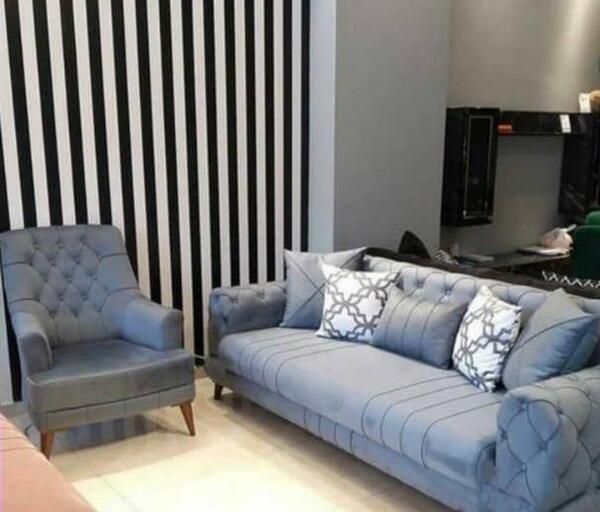 عکس مبل راحتی با پارچه مسکو