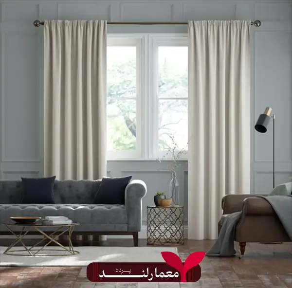 عکس مبل طوسی آبی