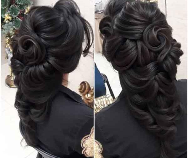 عکس مدل مو دخترانه شیک مجلسی