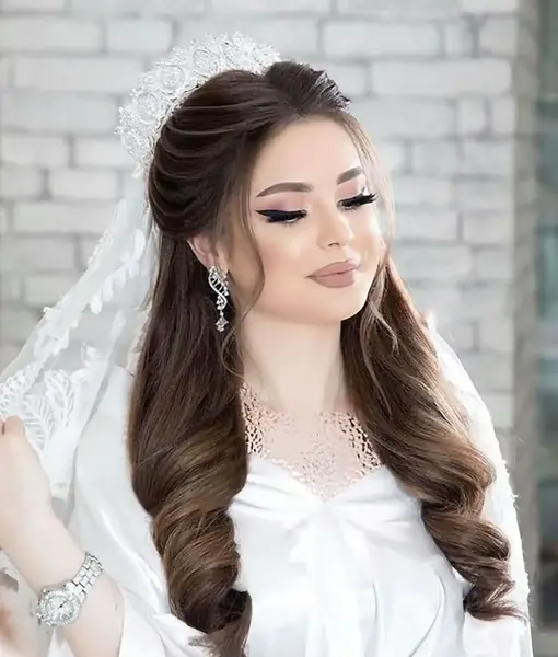 عکس مدل مو عروس زیبا