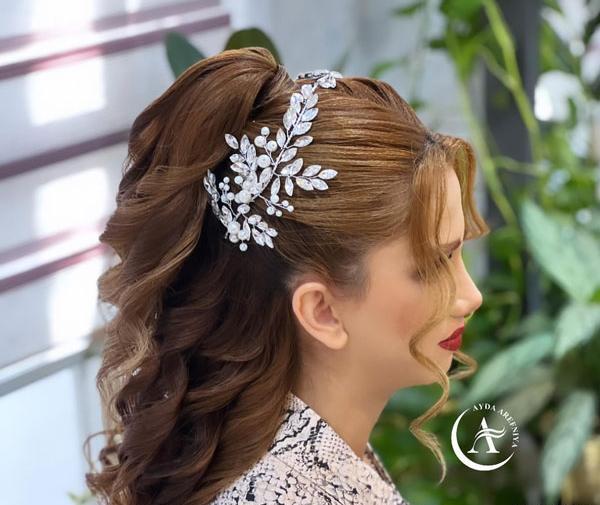عکس مدل مو عروس برای شب حنابندان