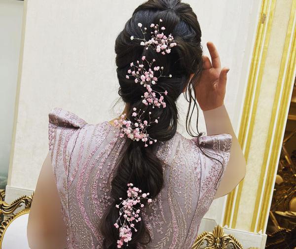 عکس مدل مو عروس برای شب حنابندان