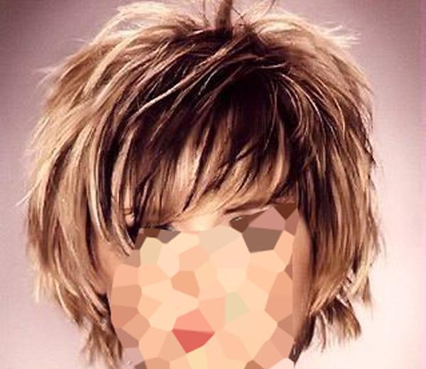 عکس کوتاهی مو مدل آناناسی