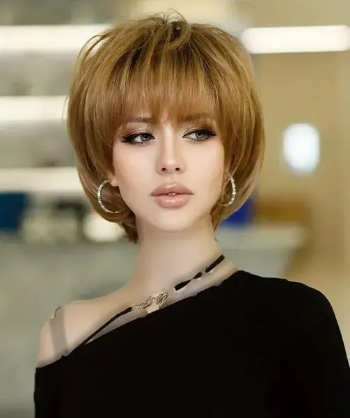 عکس کوتاهی مو مدل آناناسی